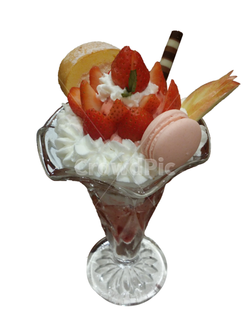 파르페,디저트,dessert,크림,딸기,마카롱,카페,아이스크림,음식,food,과자,creme,양식,브런치,간식,누끼,remove background
