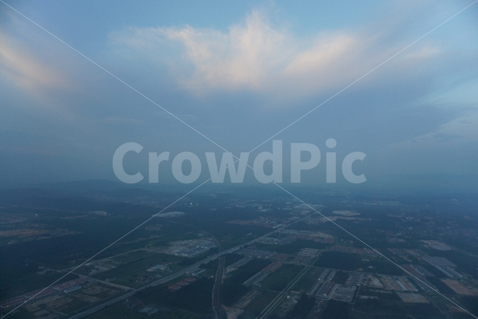 하늘,비행기,풍경,전경,sky,skyline,비행,flight,구름,자연,풍경,nature,landscape,outdoors,옥외,경치,scenery,aerial view,조감도