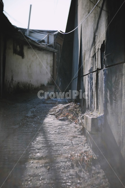 골목길,그림자,그늘,햇빛,analley,shade,골목길,alley,빈티지사진,빈티지느낌,빈티지감성,vintage,flagstone,판석