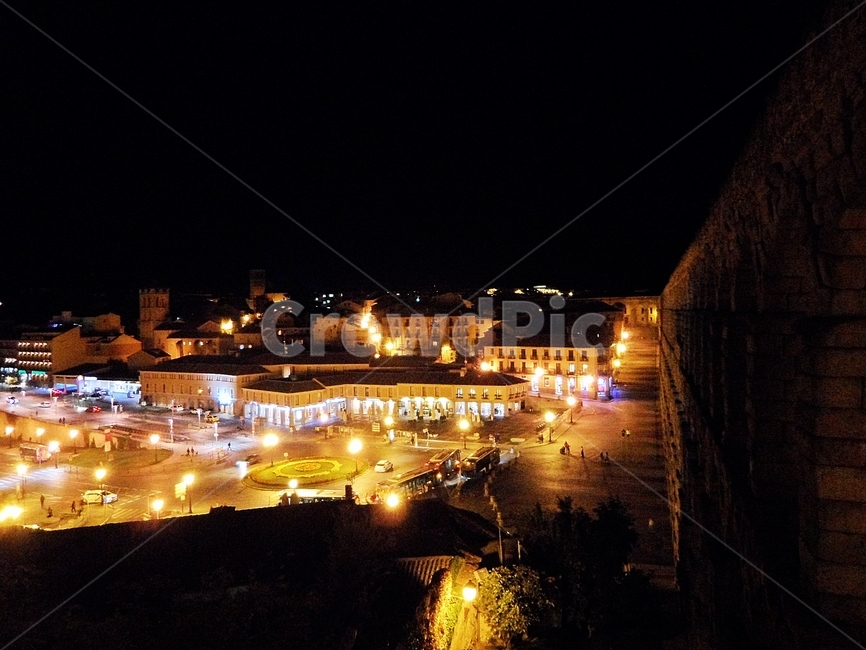 스페인,세고비아,야경,유럽,아소게호,광장,spain,segovia,europeg,square,nightview