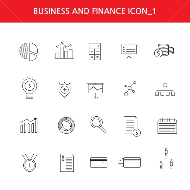 Line icon,set,business,invest,document,icon,simple,Increase,degradation,Vector icon,graph,Figure,reading glasses,revenue,money,A calculator,series,illustration,share,vector,finance,card