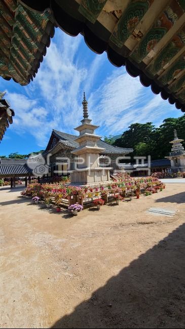 Silla,National Treasure No 21,Bulguksa Temple,Threestory Stone Pagoda,Seokgatap Tower,Gyeongju