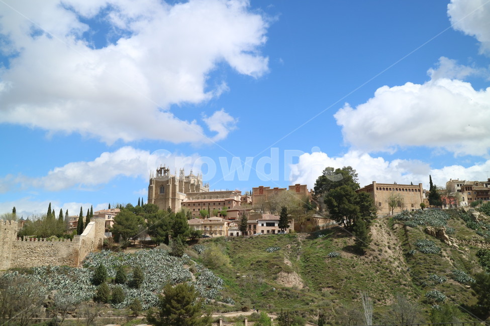 스페인,톨레도,유럽,해외,중세도시,경치,자연,풍경,외국,하늘,구름,건물,spain,city,landscape,nature,scenery,건축물,세계도시풍경,해외도시풍경,외국도시풍경,world cityscape,building,castle,성,architecture