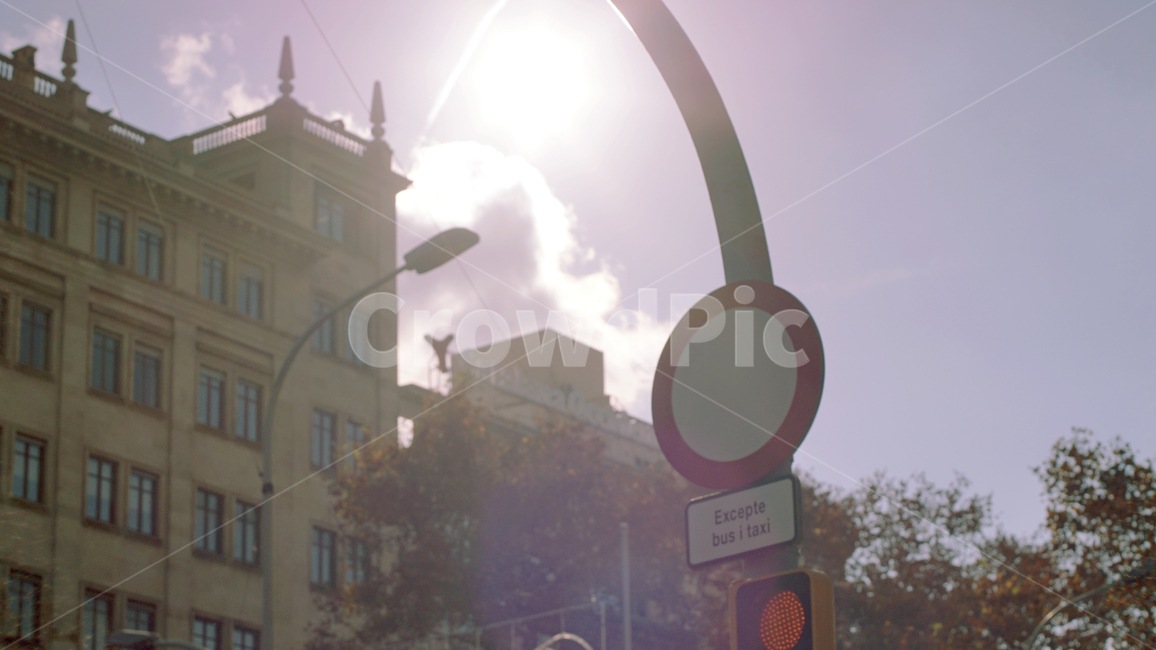 스페인,바르셀로나,유럽,신호등,가을,감성,교차로,도시,풍경,city,landscape,light,빛,flare,플레어