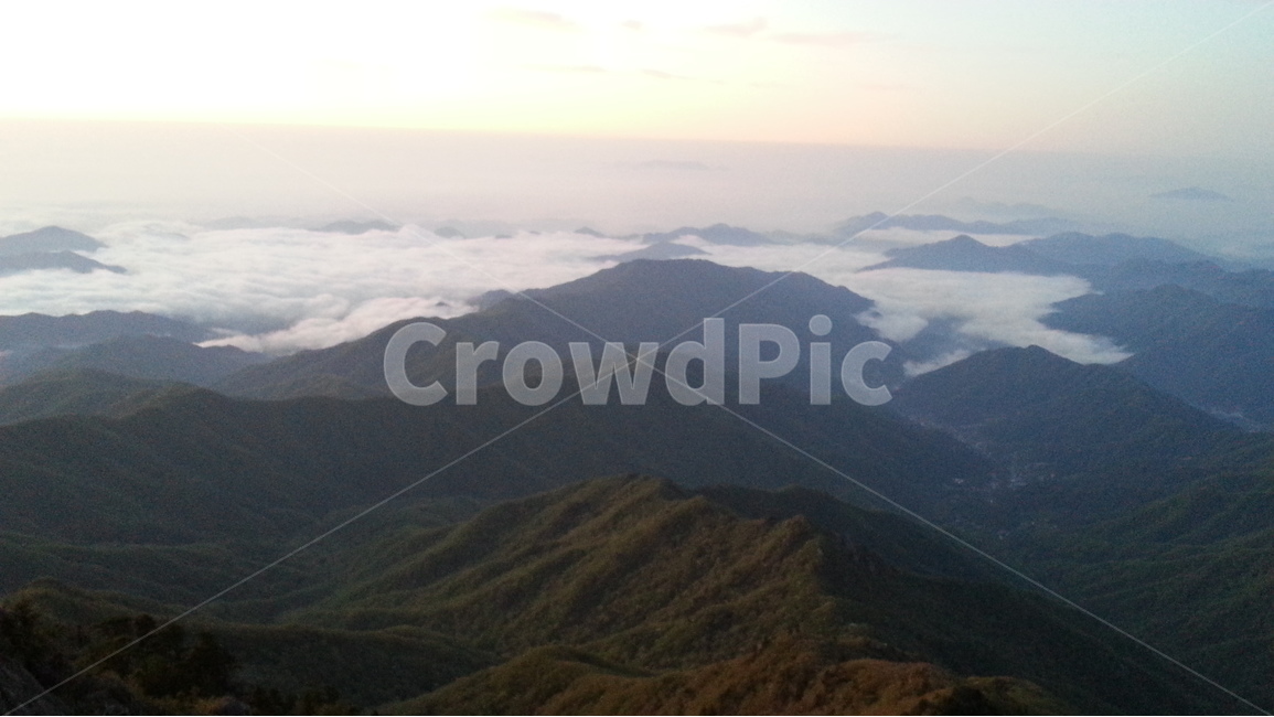 지리산,천왕봉,여명,운해,지리십경,일출,자연,풍경,nature,landscape,한국자연풍경,한국자연경관,korea nature landscape,slope,경사,mountain,산,mountain range,산맥,outdoors,옥외