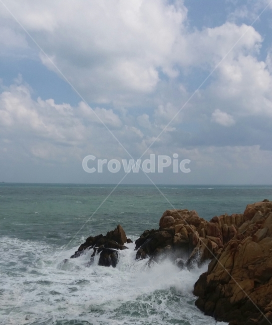 파도,바다,수평선,동해,구름,하늘,sea,자연,풍경,nature,landscape,promontory,곶,ocean,대양,outdoors,옥외,water,물