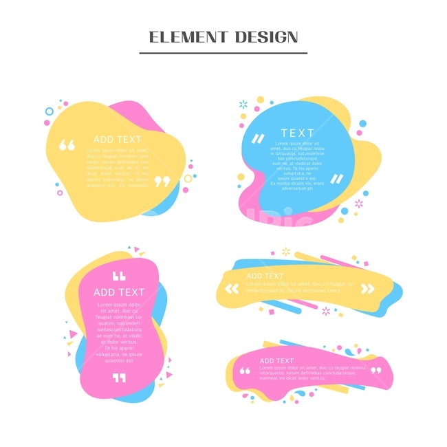 business,color,texture,web source,label,text box,quotes,Figure,speech bubble,popup,uses,geometry,illustration,conversation,colorful,element