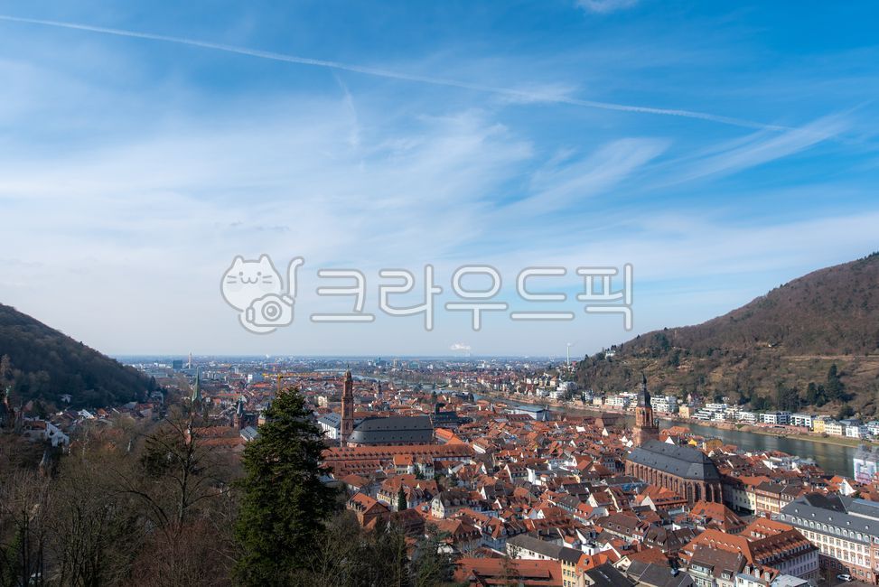 유럽,europe,독일,germany,하이델베르그,heidelberg,중세도시,medievalcity,도시풍경,cityscape,빌딩,building,건축물,architecture,강,river,자연경관,naturallandscape,집,houses,교육도시,educationcity,roof,지붕,nature,자연,outdoors,옥외