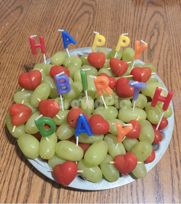 방울토마토,청포도,생일케이크,케이크,과일케이크,생일,birthdaycake,birthday,greengrape,cherrytomato,tomato,grape,음식,식재료,요리,food,cook,meal,dishes,food reserves