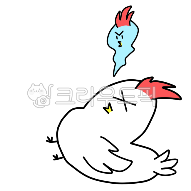 깨꼬닥,기절,닭,치킨,죽음,닭일러,닭일러스트,치킨일러,치킨일러스트,닭이모지,닭이모티콘,치킨이모지,치킨이모티콘,깨꼬닭