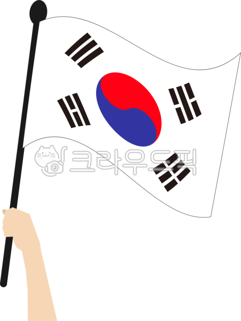 태극기,손,광복절,삼일절,국경일,한국,대한민국
