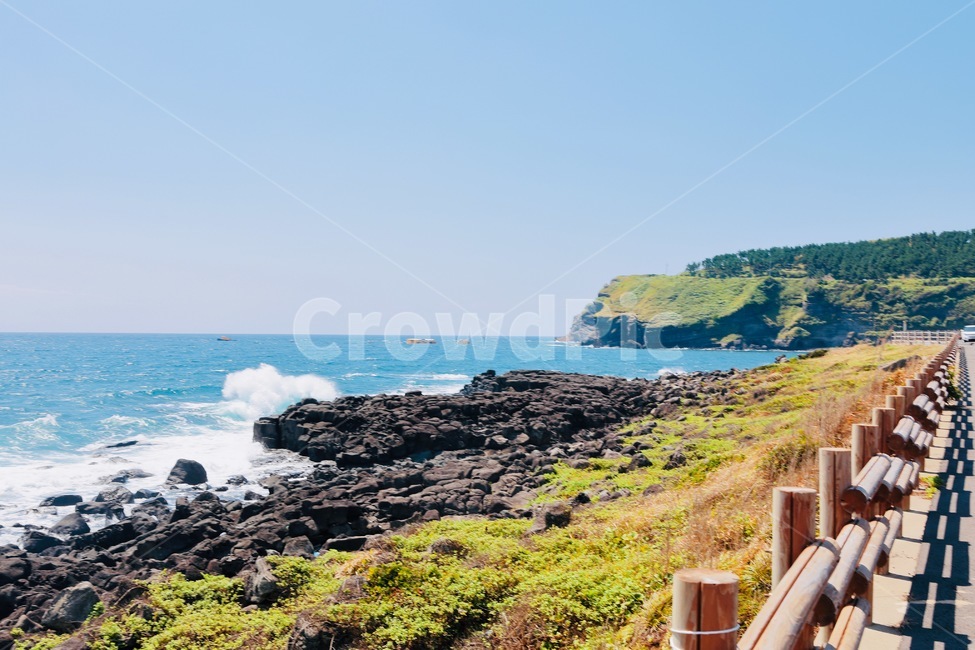 해변,바다,제주도,파도,울타리,자연,풍경,nature,landscape,한국자연풍경,한국자연경관,korea nature landscape,제주도,jeju,jeju island,promontory,곶