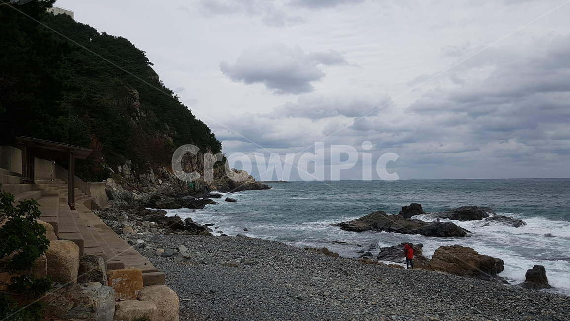 promontory,곶,부산,바다,하늘