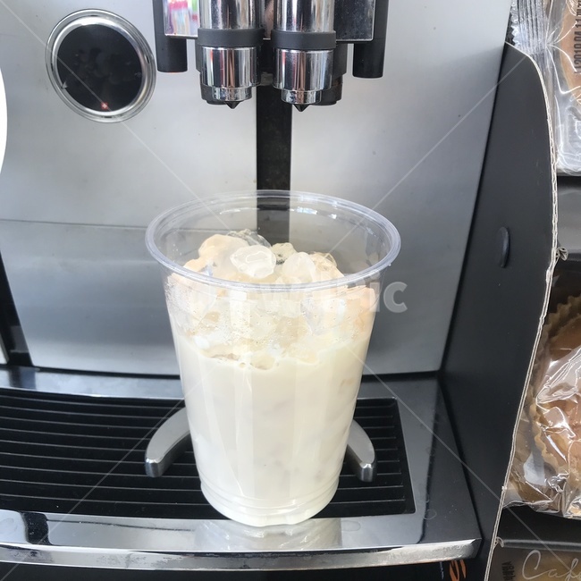 커피,우유,카페,카페라떼,얼음컵,시원함,플라스틱,커피,카페,coffee,cafe