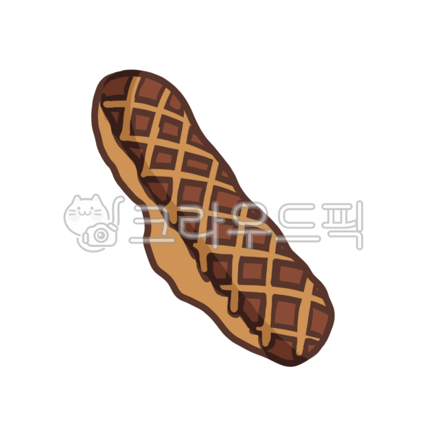 크러플,크러플일러스트,크러플핫도그,크러플핫도그그림,핫도그