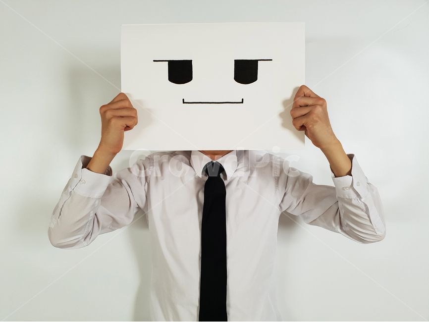 종이얼굴,종이,비지니스,얼굴,사람,사업가,마스크,손,웃음,아이디어,face,paper,facepaper,smile,idea,사람,인물,인간,human,person,감정표현,기분,feeling,emotion,비즈니스,사업,business,service,work,연출,컨셉,콘셉,direction,concept