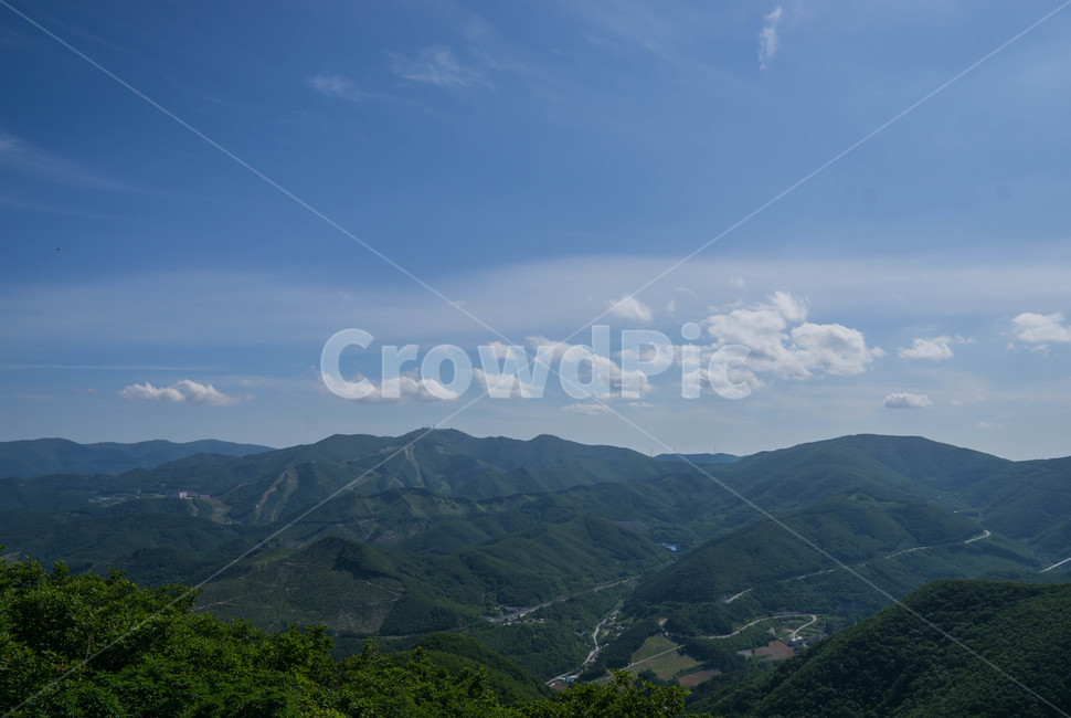 태백,강원도,바람의언덕,자연,언덕,풍경,맑은날,하늘,자연,풍경,nature,landscape,outdoors,옥외,mountain range,산맥,mountain,산
