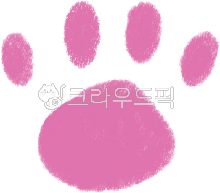 Footprint,trace,cat,illustration,hand drawing,painting