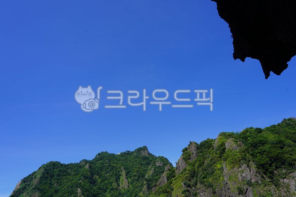 울릉도,바위,돌,행남해안산책로,하늘,달