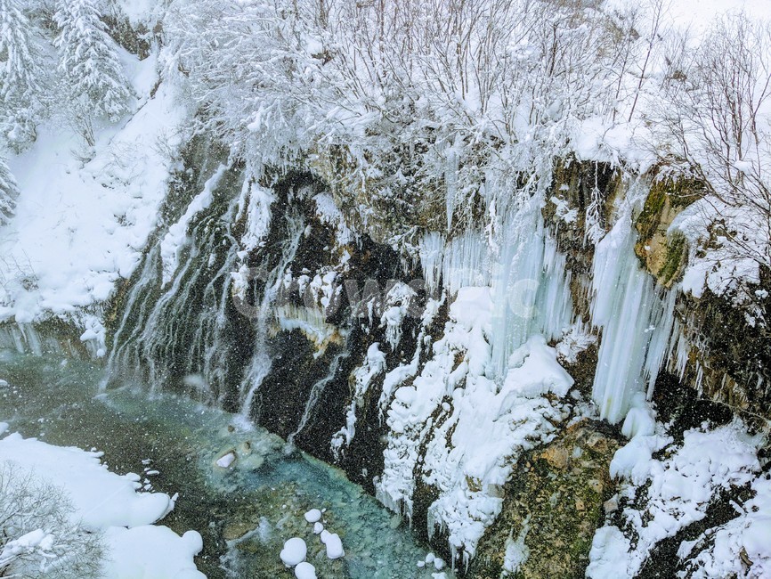 북해도,홋카이도,흰수염폭포,비에이,풍경,일본,폭포,겨울,계절,winter,season,자연,풍경,nature,landscape,water,물,outdoors,옥외,river,강