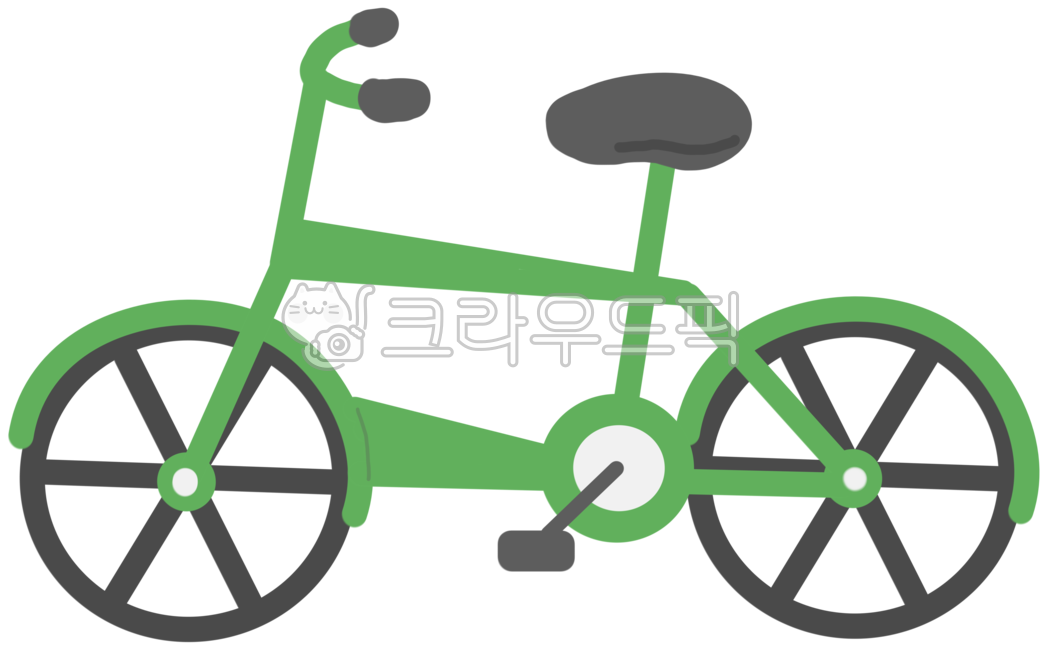 자전거,자전거이미지,자전거일러스트,bicycle,녹색자전거,초록색자전거