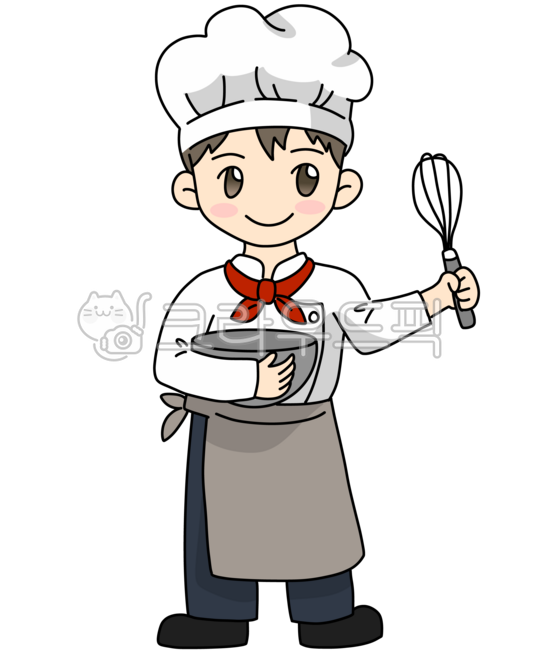 요리사, 흑백요리사, 셰프, 쉐프, chef, 사진,이미지,일러스트,캘리그라피 - czesc작가