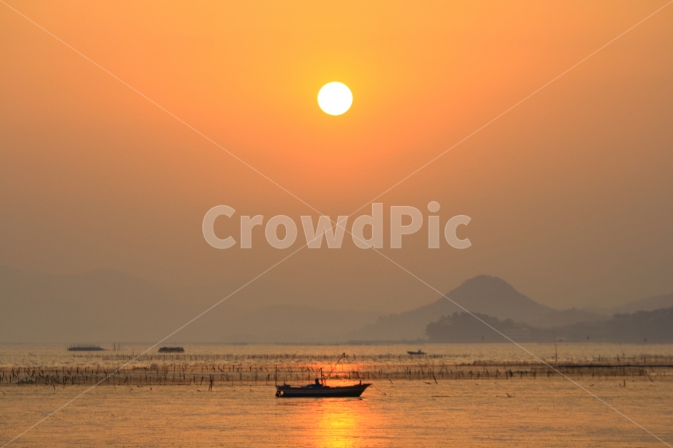 순천와온해변,바닷가,일몰,석양,풍경,자연,풍경,nature,landscape,교통,교통수단,traffic,transportation,outdoors,옥외,boat,보트,vehicle,차량