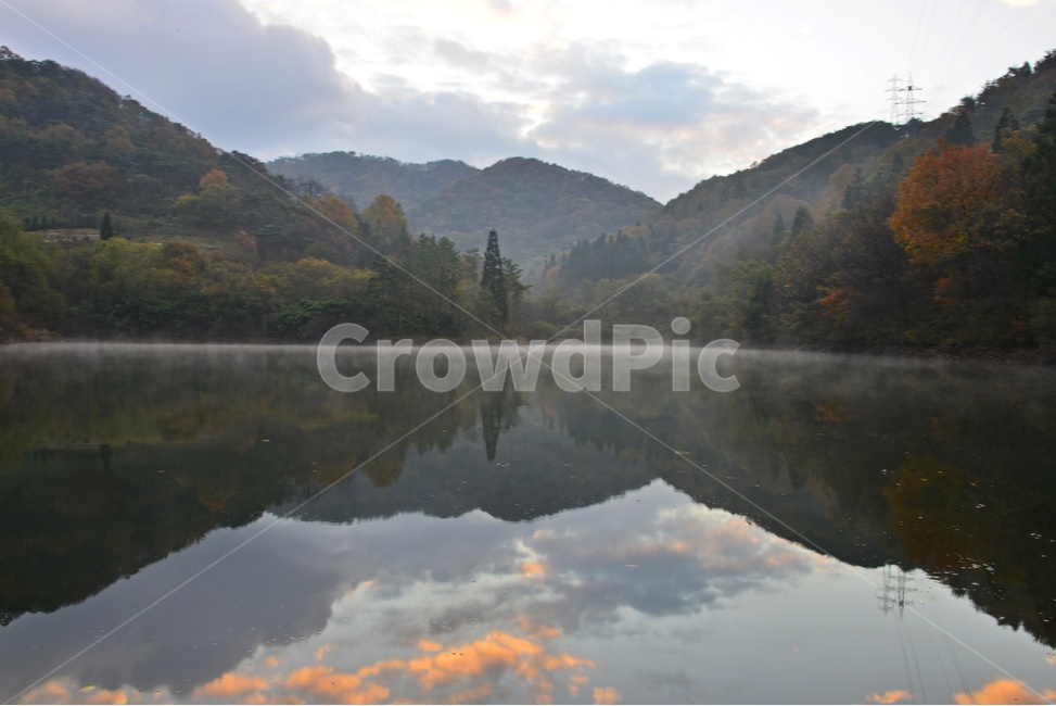 nature,자연,outdoors,옥외,mountain,산,mountainrange,산맥,plant,식물,tree,나무,전나무,fir,weather,날씨,화순,세량지,화순세량지,세량제,세량지가을,여명,아침,물안개,가을,만추,추색,water,물