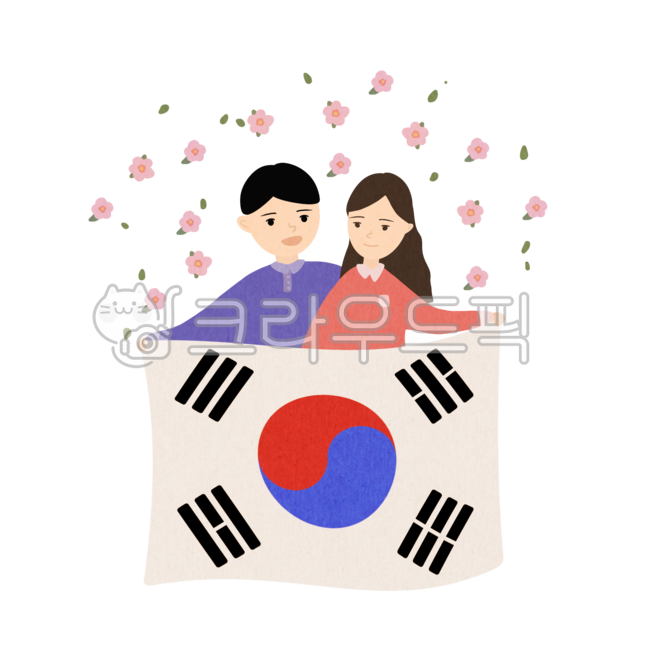 patriotic,June,country,flag,Nukki,Sixty five,married couple,Liberation Day,Memorial Day,Taegeukgi illustration,Patriots and Veterans Month,love of country,graphic,Hangul Day,Korean flag,Raising the Taegeukgi,liberation,Male Female,Patriotic Veterans Month