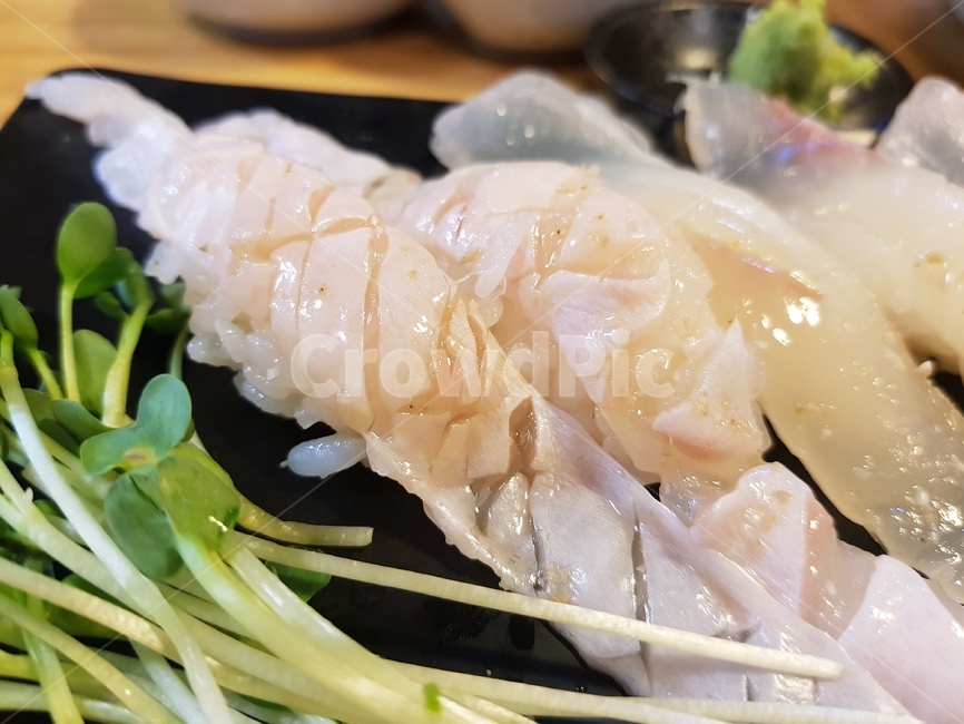 초밥,스시,광어,회,일식,와사비,고추냉이,무순,sushi,fish,fresh,싱싱한,뱃살,음식,식재료,요리,food,cook,meal,dishes,food reserves,일식,일본음식,일본요리,Japanese food,Japanese dishes,Japanese meal,Japanese cook