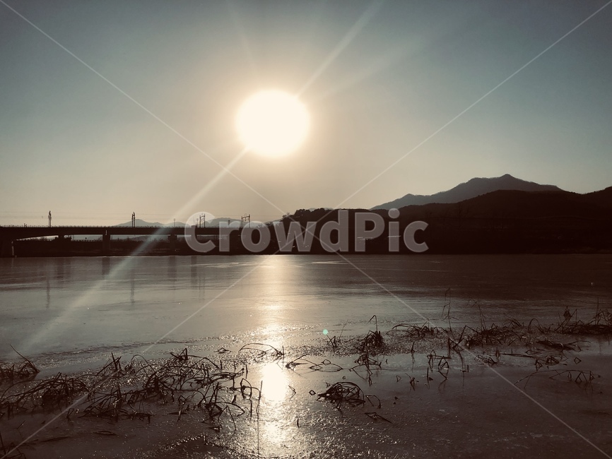 노을,나들이,주말,겨울,한파,자연,풍경,nature,landscape,flare,플레어,light,빛,sunlight,햇빛