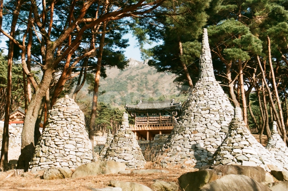 돌탑,탑,석탑,사찰,절,필름사진,한국전통,한국문화,korean traditional,korean culture,종교,신앙,religion,belief,faith,감성,sensible,feeling