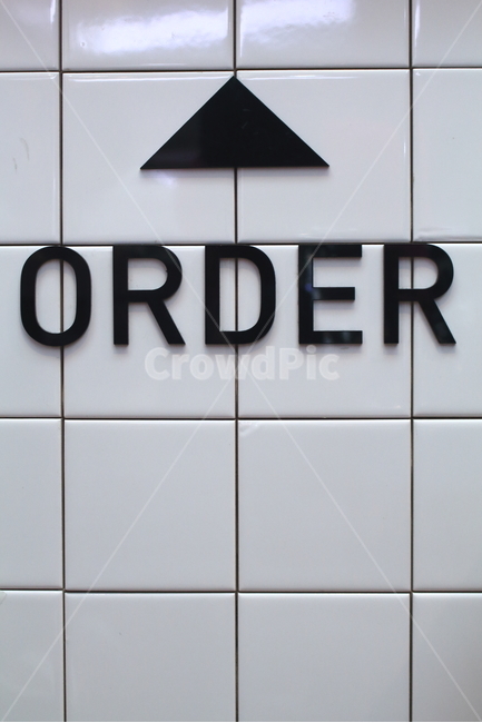 오더,주문,사인,안내,인포메이션,information,sign,order,화살표,타일,arrow,tile