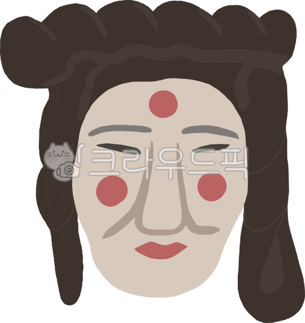 하회탈,각시탈,전통가면,가면,한국전통문화