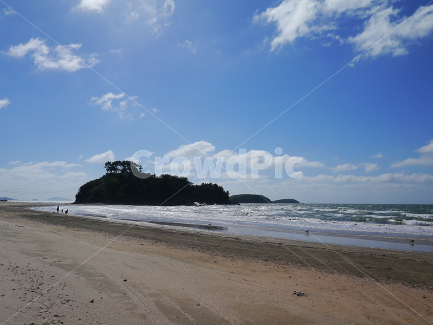 바다,보령,겨울,하늘,파란하늘,구름,해변,바다,beach,sea