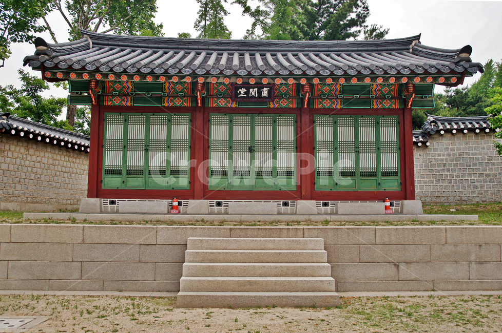 숙이당,경복궁,전각,고건축,돌계단,한옥,단청