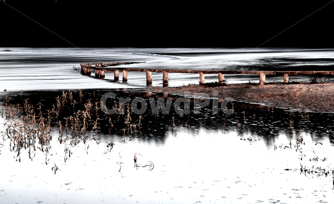 water,물,무섬다리,영주,수도리,내성천,외나무다리,겨울,계절,winter,season,자연,풍경,nature,landscape,한국자연풍경,한국자연경관,korea nature landscape