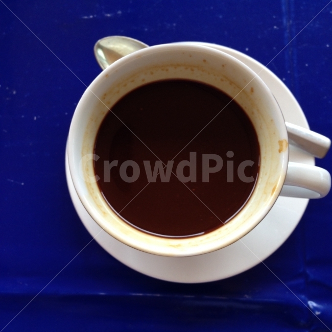 커피,커피잔,아메리카노,블랙커피,파란색,휴식,여유,커피,카페,coffee,cafe
