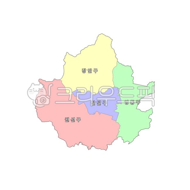 myeons,Gyeonggi Provincial Office,yellow,fourcolor map,Jangangu,Gyeonggido,red,Yeongtonggu,dongs,Suwon,map,Republic of Korea,Korea,provinces,green,cities,maps,Suwonsi,administrative district maps,administrative districts,Gwonseongu,blue,Paldalgu,towns,cou