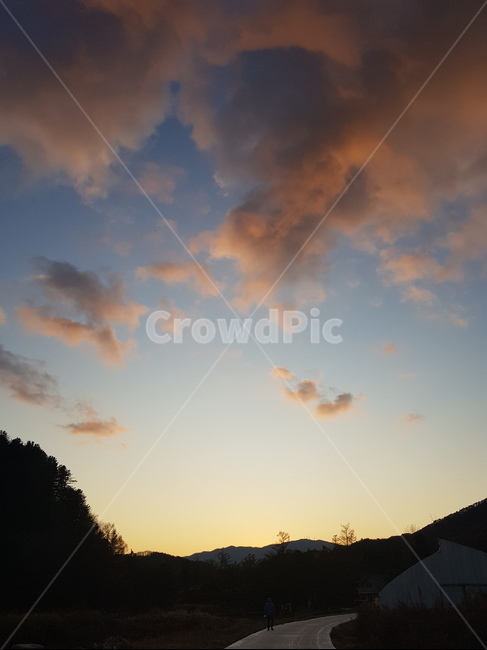 핑크노유,노을,하늘,자연,sky,sunset