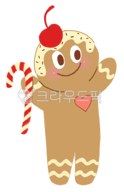 Ginger Man,cherry,deco,cookie,snack,christmas decoration,gingerbread,christmas,Christmas illustration,character,dessert,decoration,Merry Christmas