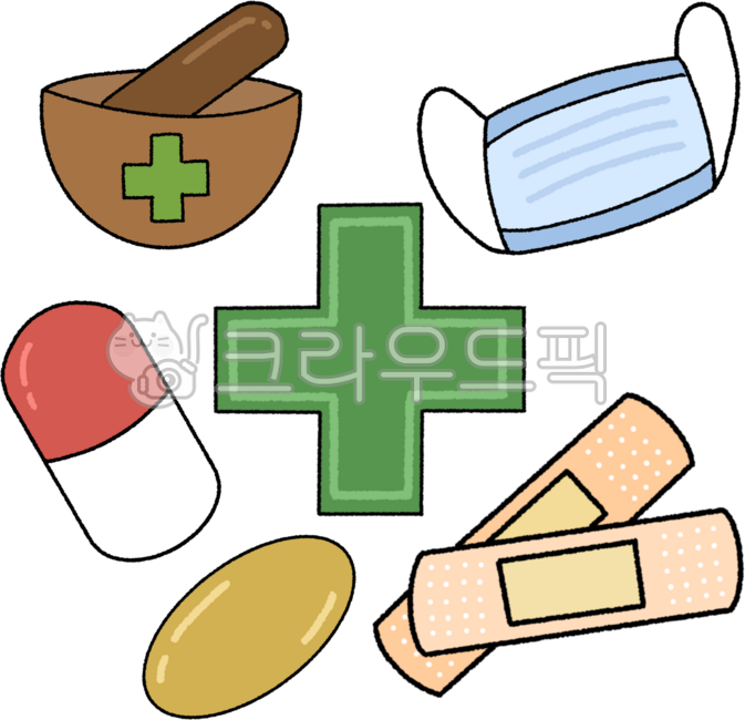 약국,약국일러스트,pharmacy,병원,병,아픔,알약,약,캡슐약,pill,medicine,drug,마스크,약국로고,밴드,조제약,mask,bandage