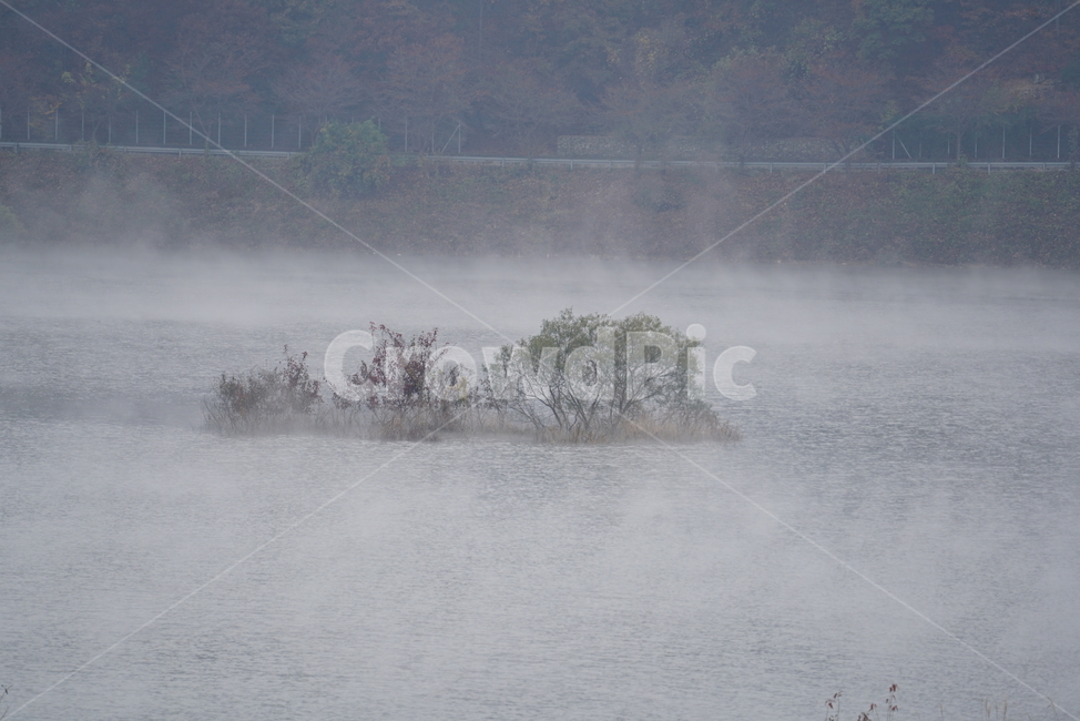 물안개,용담댐,진안군,저수지,담수지,호수공원,waterfog,nature,자연,weather,날씨