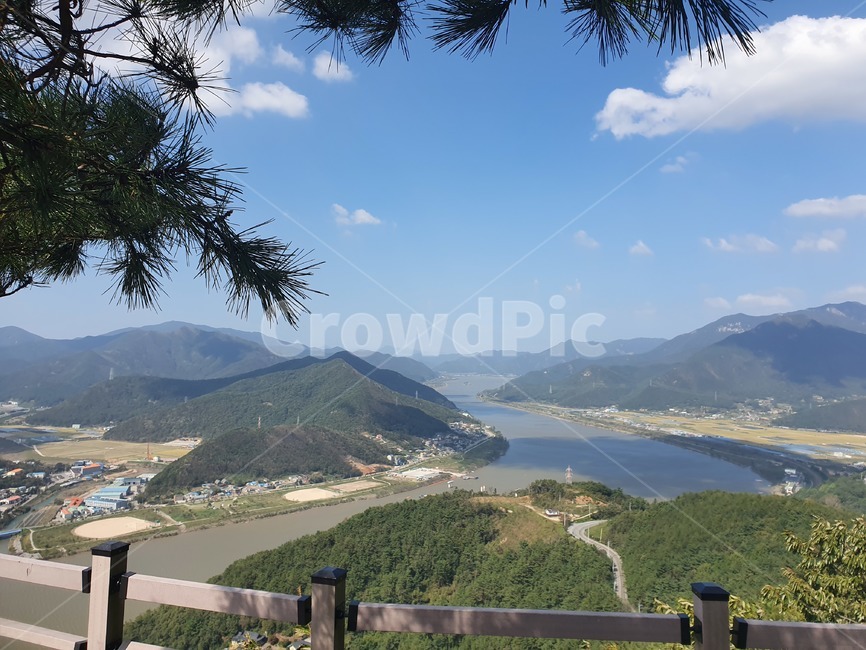 오봉산,전망대,강,자연,힐링,자연,풍경,nature,landscape