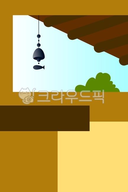 포스터,팜플렛,프레임,틀,일러스트,디자인,소스,벡터,배경,백그라운드,오브젝트,지붕,처마,동양,한국,건축,풍경,종,나무,사각형