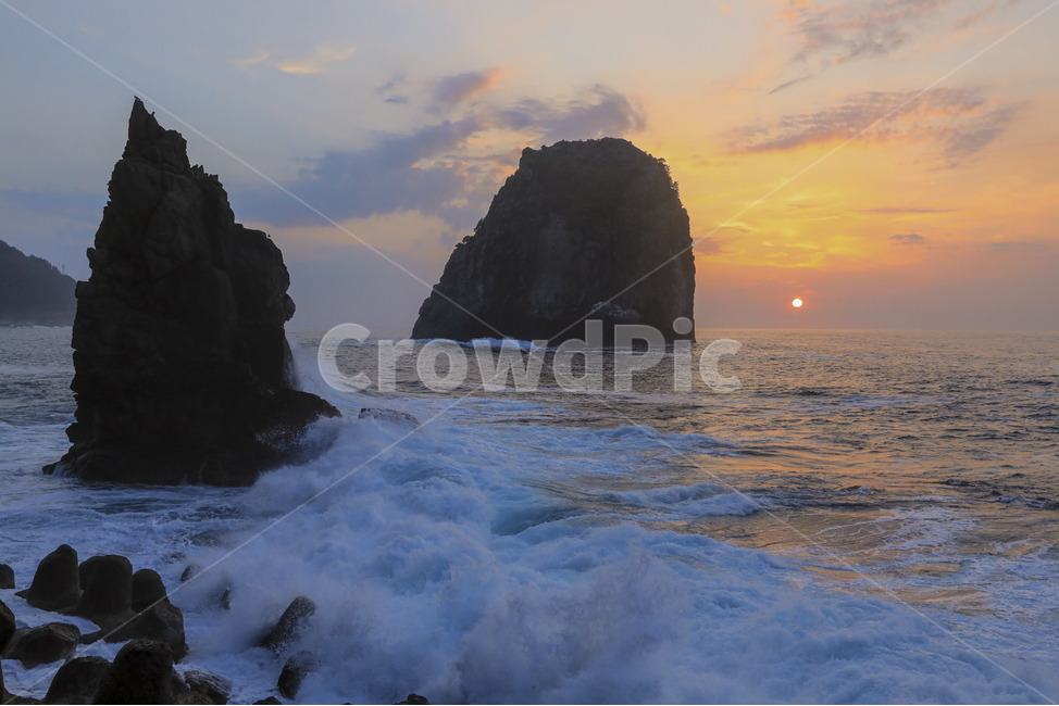 바다,일몰,바위,해안선,sunset,sea,ocean,shoreline,자연,풍경,nature,landscape