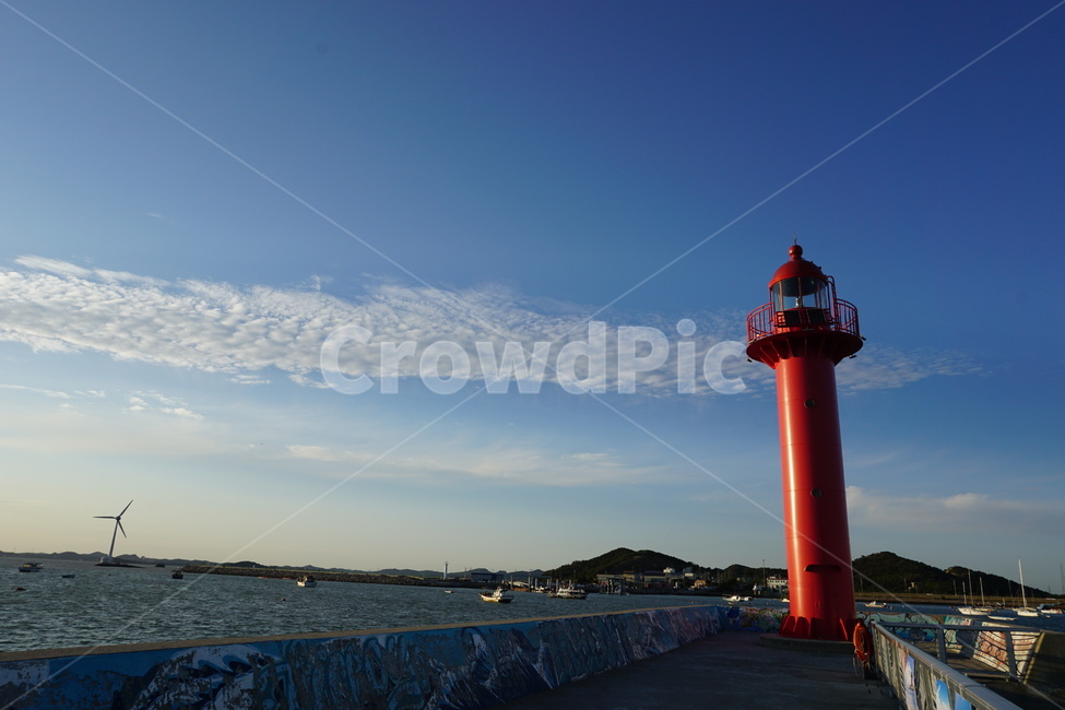 풍경,바다,등대,하늘,구름,등대,lighthouse