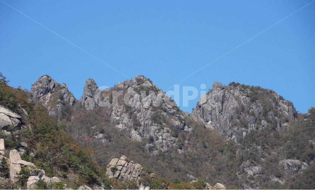 가야산,만물상,파란하늘,가을,해인사,합천,gayamountain,sky,자연,풍경,nature,landscape,한국자연풍경,한국자연경관,korea nature landscape,outdoors,옥외,slope,경사,cliff,낭떠러지,mountain range,산맥,mountain,산