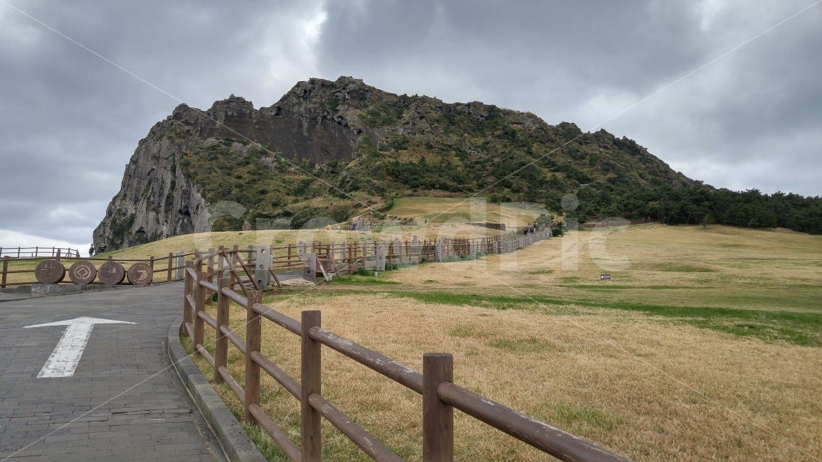 제주도,성산일출봉,성산봉,분화구,jeju,자연,풍경,nature,landscape,한국자연풍경,한국자연경관,korea nature landscape,제주도,jeju,jeju island,outdoors,옥외,grassland,목초지,field,들
