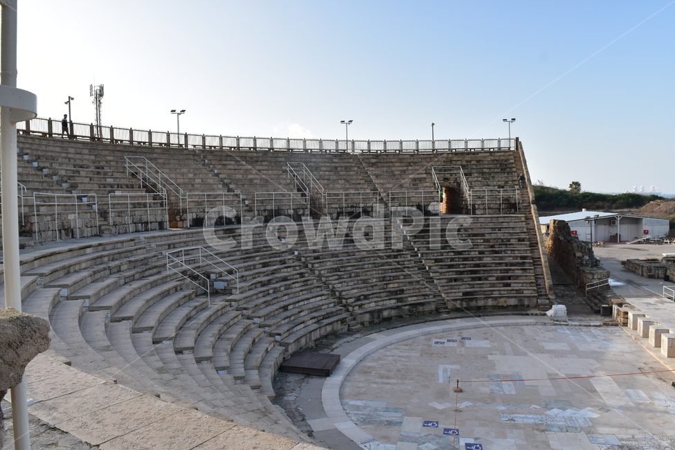 holy place,theater,ancient city,Roman era,Historic sites,Tourist destination,Israel,Old Testament,amphitheater,Caesarea,building